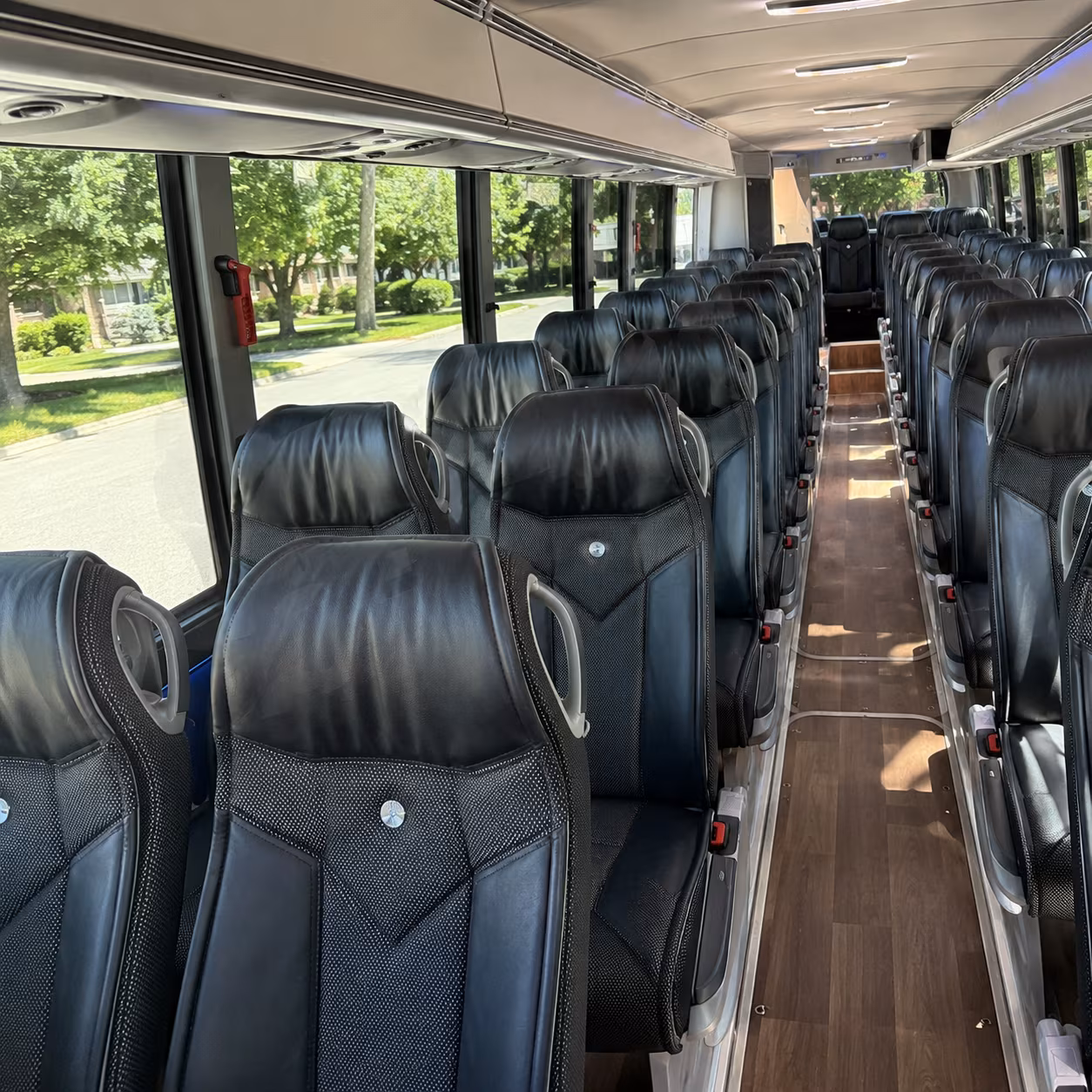 Antioch antioch airport transportation party bus exterior