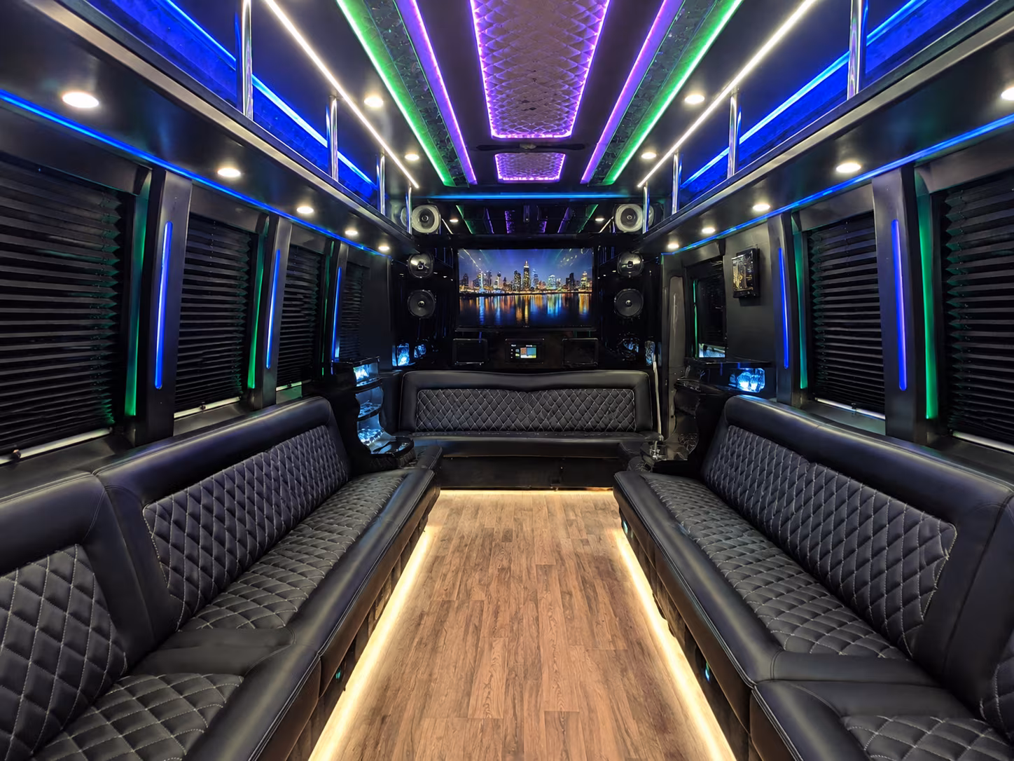 Antioch antioch private event party bus rental party bus exterior