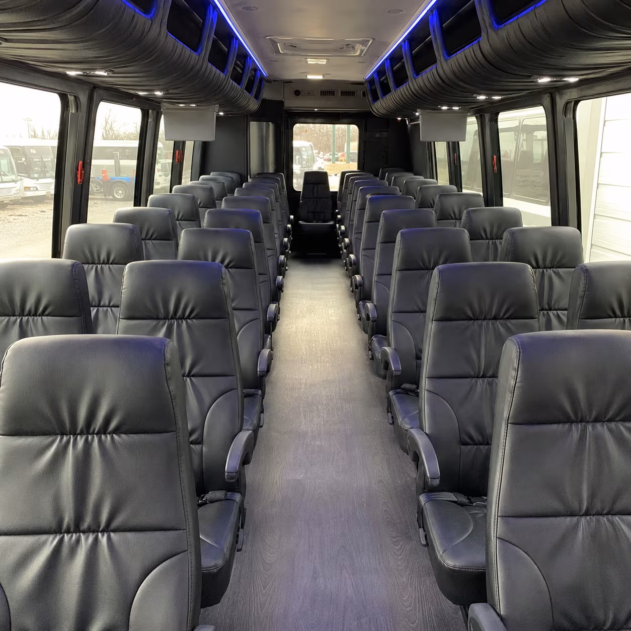 Antioch antioch school event bus rental party bus exterior