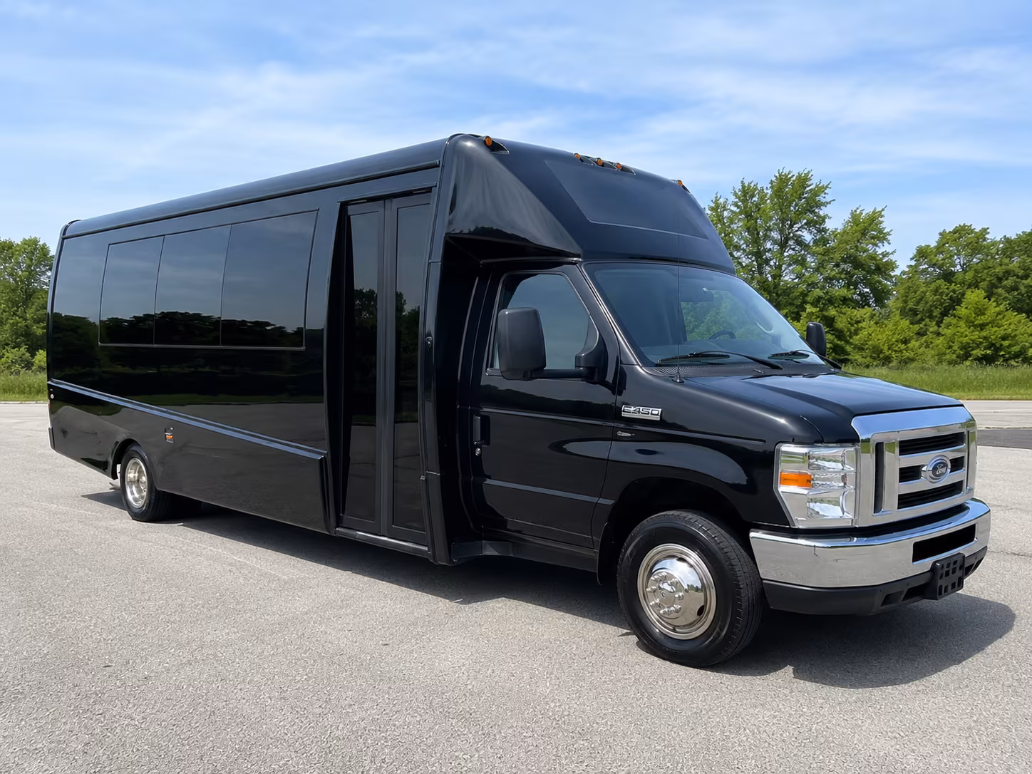 Antioch antioch school event bus rental party bus exterior