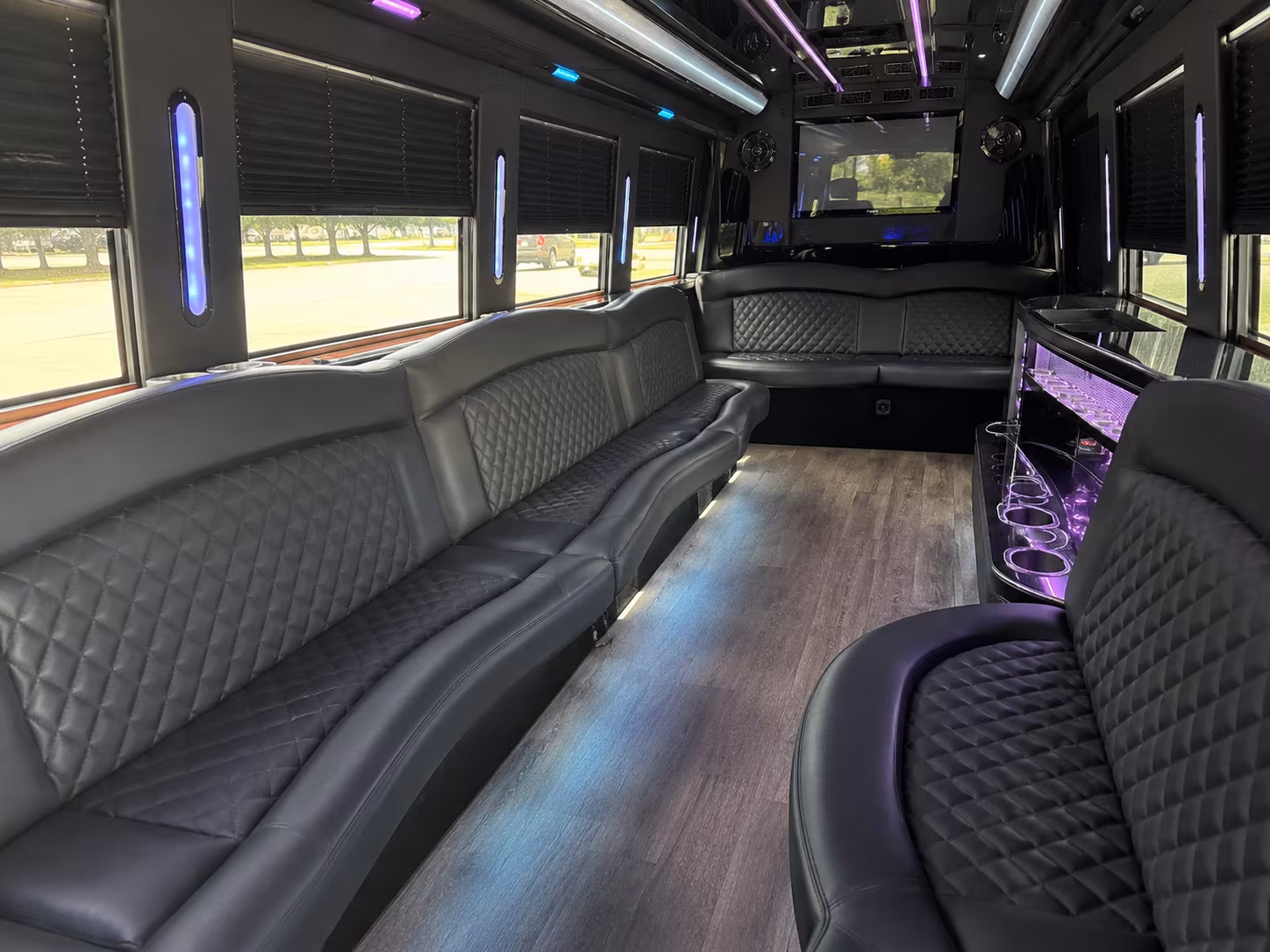 Antioch antioch wedding party bus rental party bus exterior