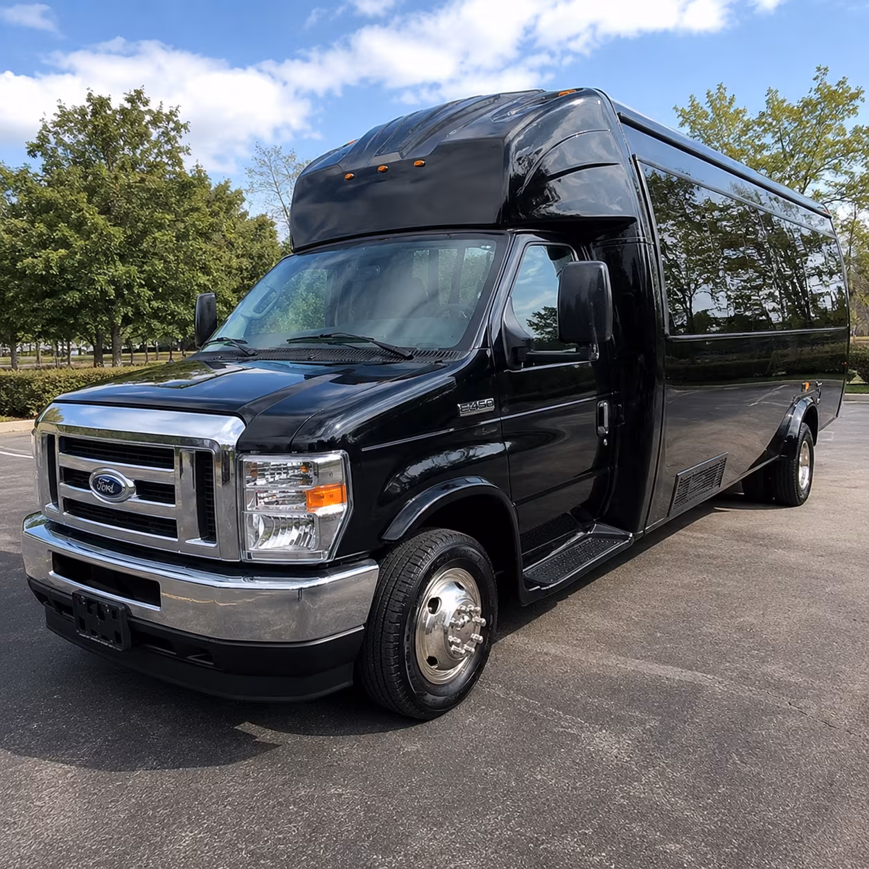 Antioch Private Event Transportation onboard seating