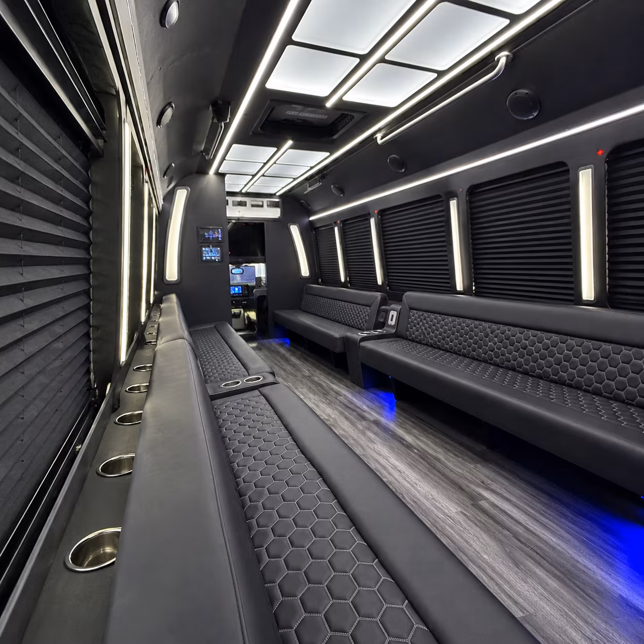 Antioch Sporting Event Transportation onboard seating