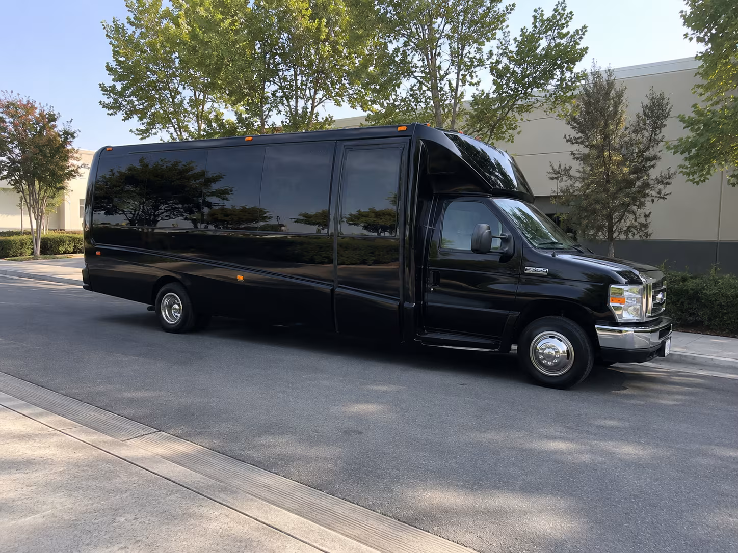 Antioch Sporting Event Transportation party bus interior