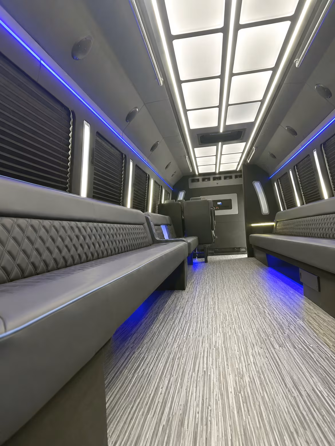 Minibus interior