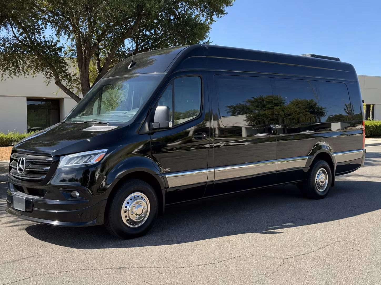 Sprinter Van Rental with Driver Exterior