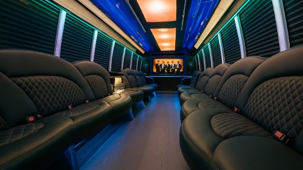 antioch 20 passenger party bus rental